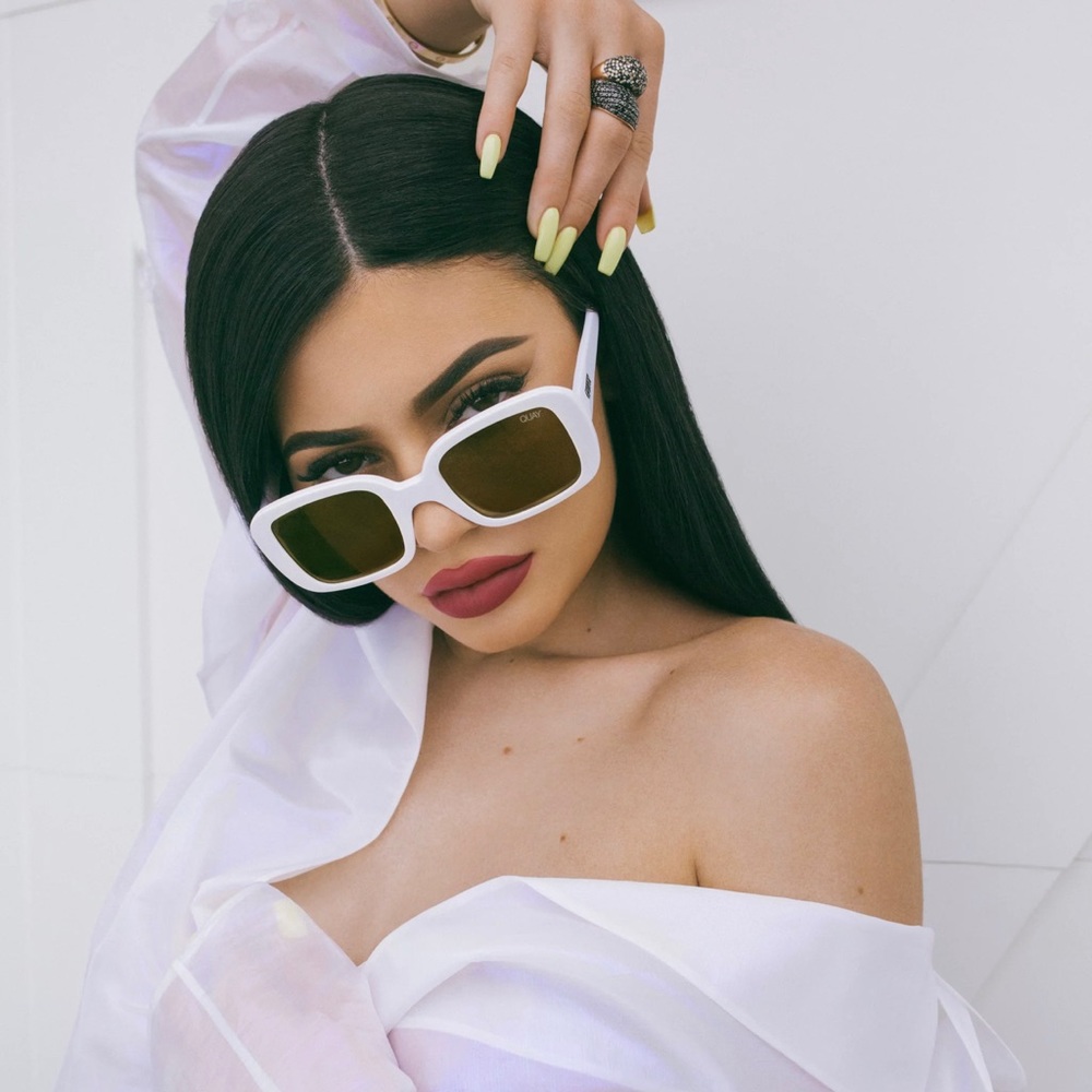 Quay Australia White Sunglasses